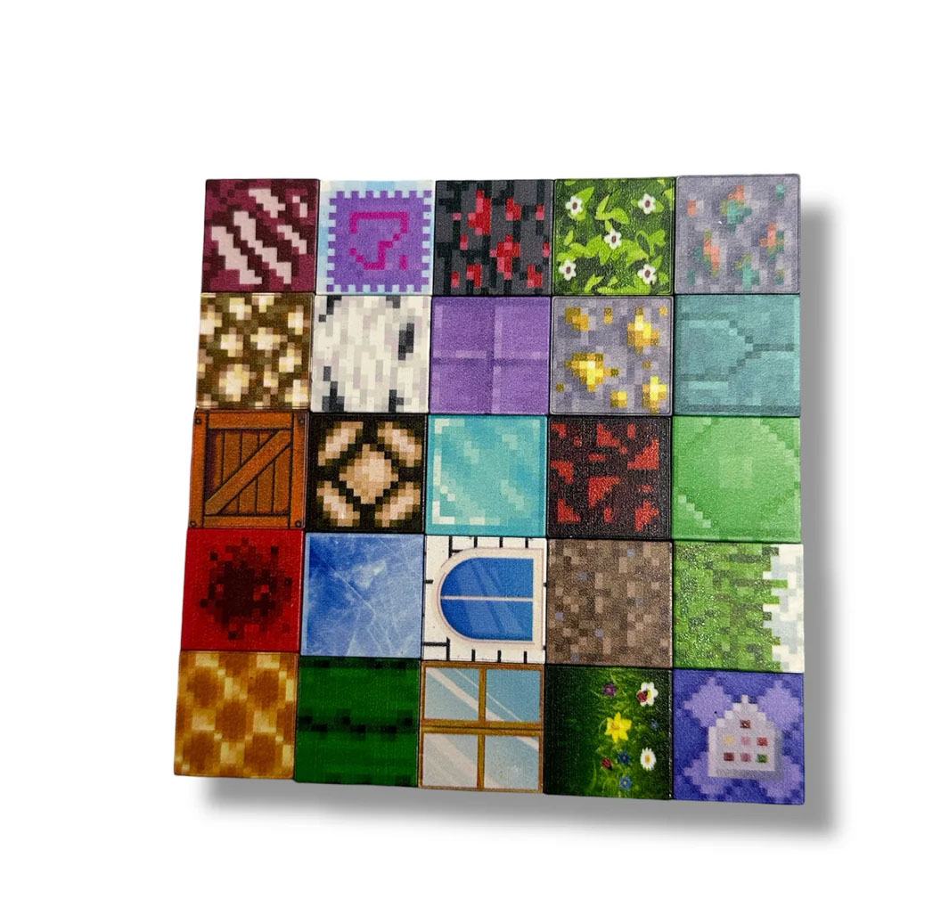 Bloques magnéticos estilo pixel pack 50
